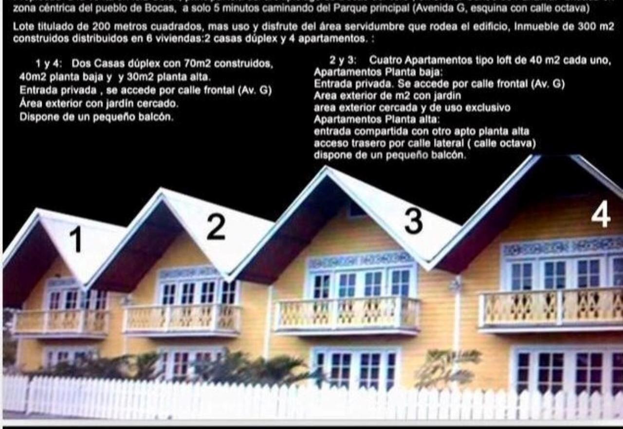 Yellow Houses Bocas Bocas del Toro Zewnętrze zdjęcie